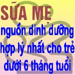 Nuoi con bang sua me