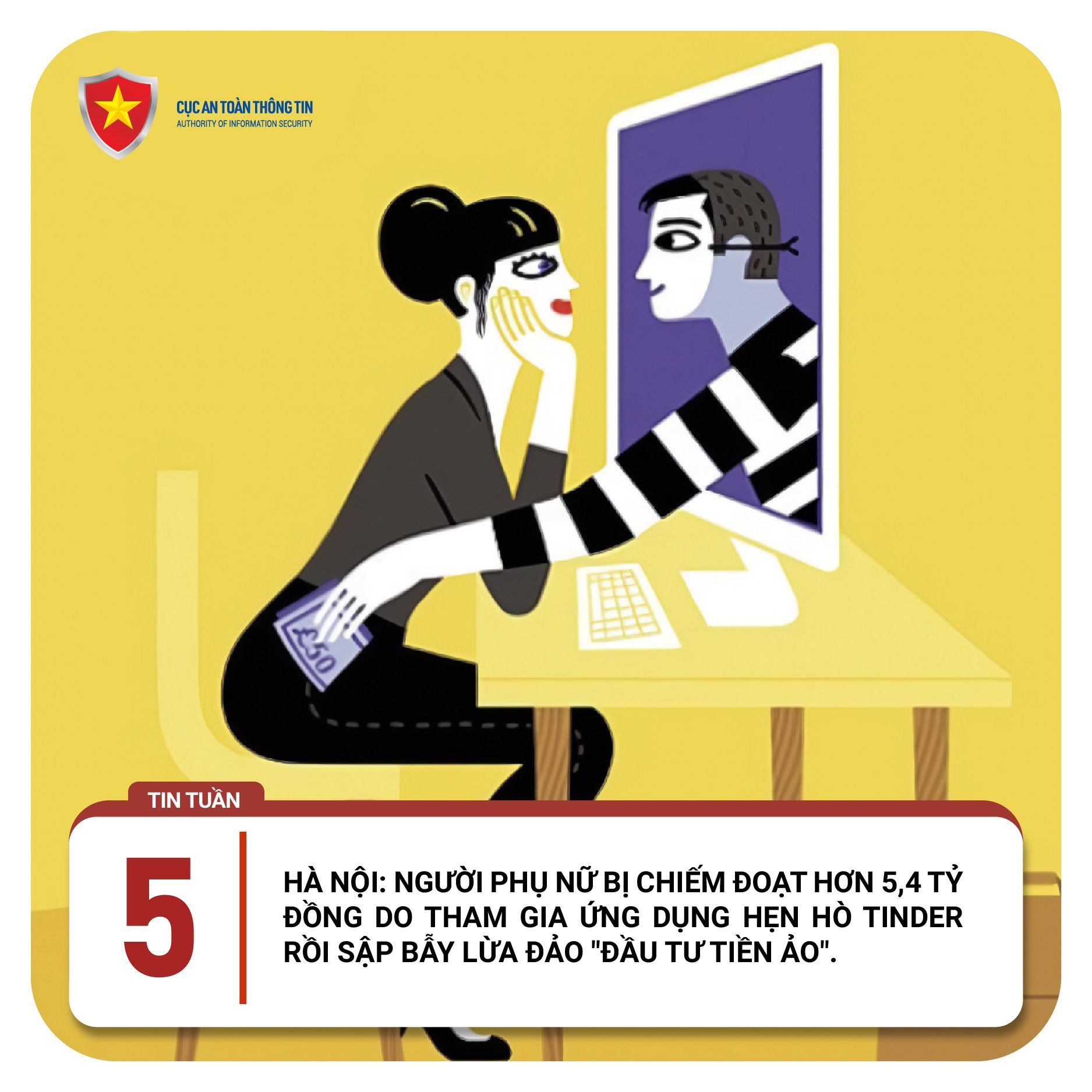 Chiêu trò đầu tư tài chính nhắm vào người dùng ứng dụng hẹn hò